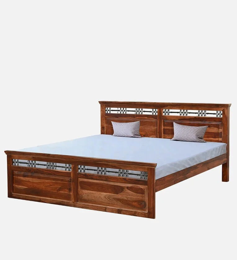 Designer Solid Wood Bed for Stylish Room Settings By Classic Wood - Image 7