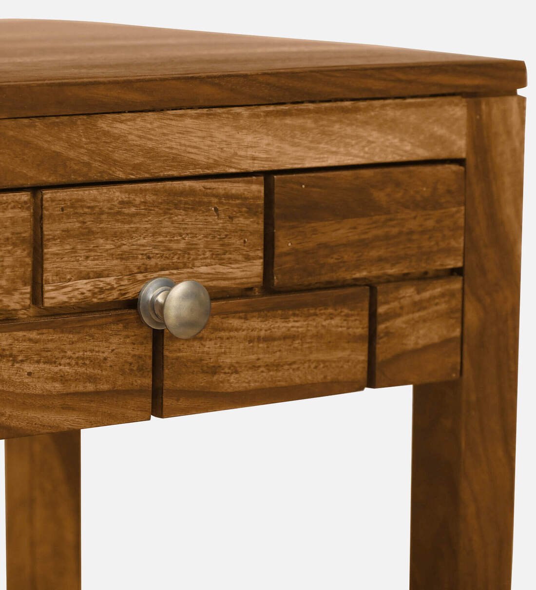 Eclipse Bedside Table Sheesham Wood By Classic Wood - Image 5