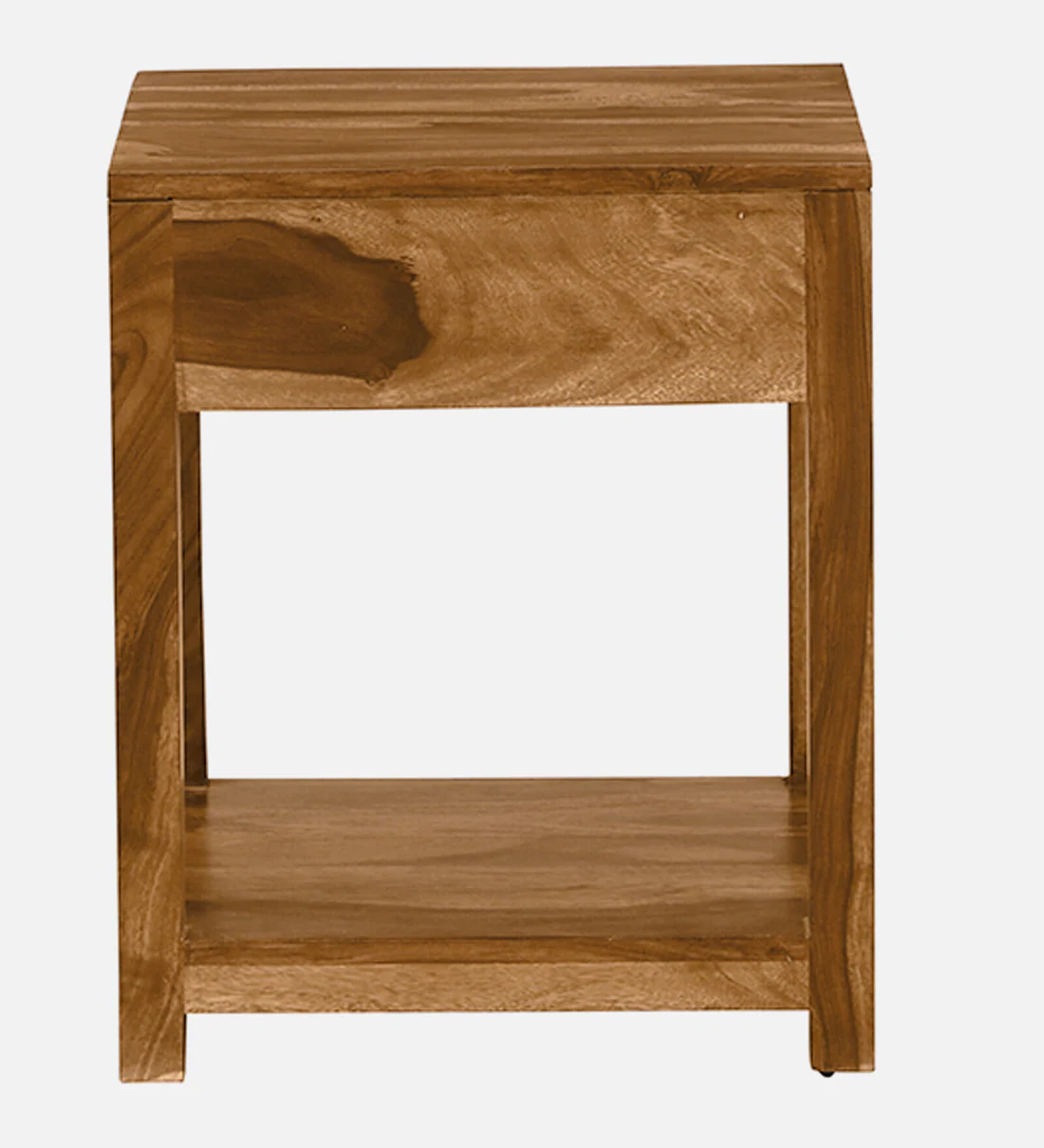 Eclipse Bedside Table Sheesham Wood By Classic Wood - Image 8