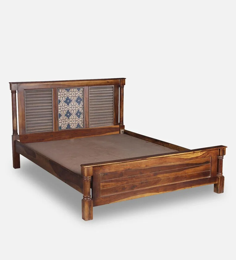 Solid Wood Bed Frame with Simple Design and Large Underbed - Image 4