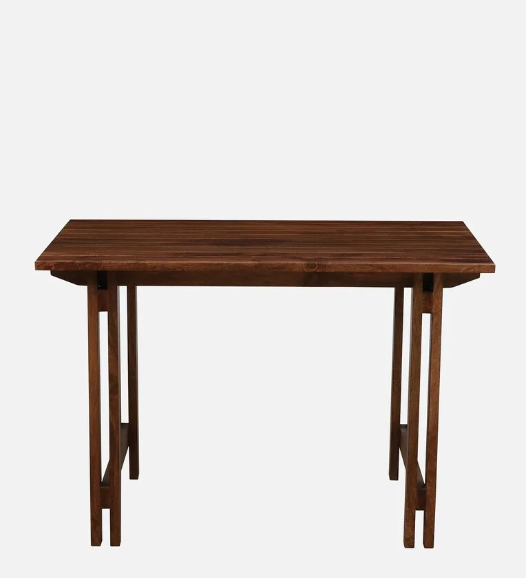 Traditional Wooden Dining Set with 4 Stools and Rectangular Table By Classic Wood - Image 7