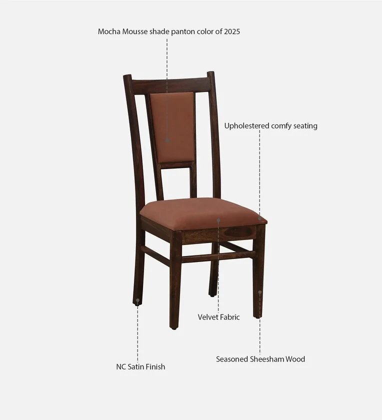 Elegant Wooden Dining Set 6 Seater for Joint Family Meals with Spacious Seating - Image 7