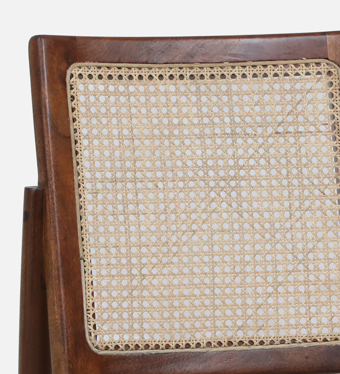 Solid Wood Work Chair with Cushion Pad and Straight Supportive Back(Set Of 2) - Image 7