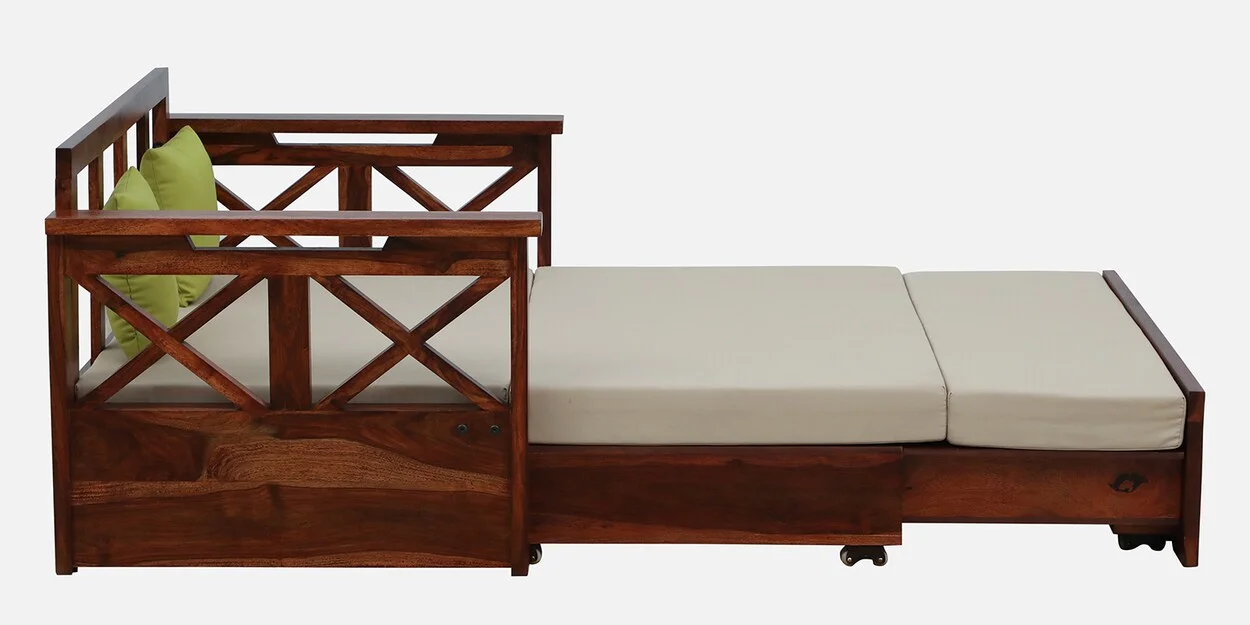 Modular Sofa Cum Bed with Extendable Seat and Built-In Drawer Space - Image 4