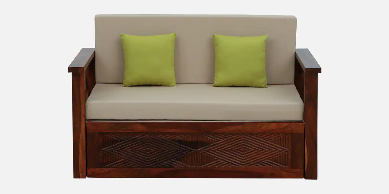 Modular Sofa Cum Bed with Extendable Seat and Built-In Drawer Space - Image 9