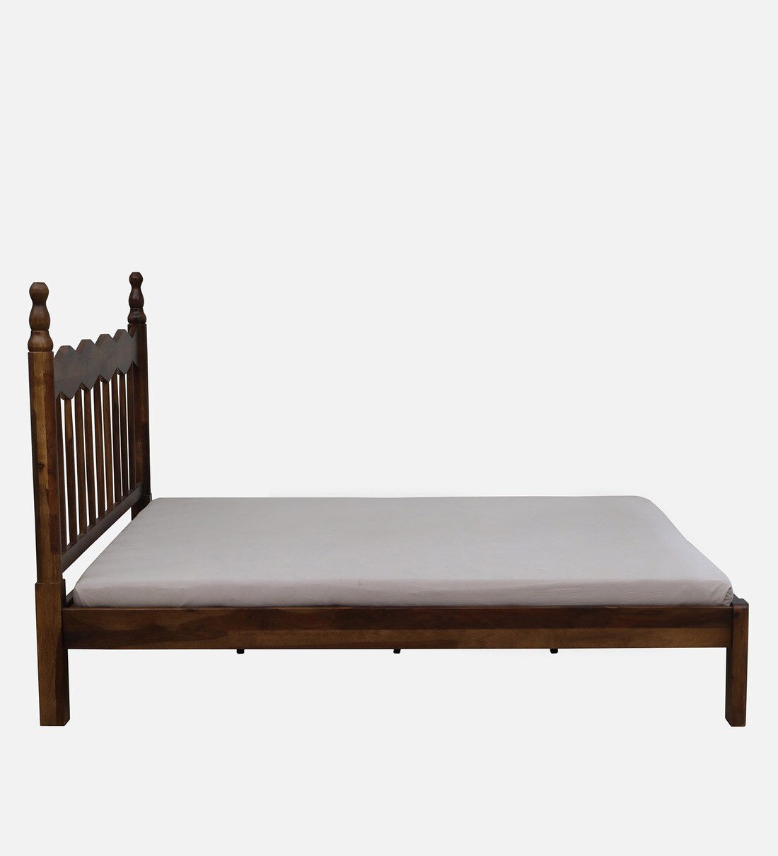 Superior Solid Wood Bed Without Storage By Classic Wood - Image 4