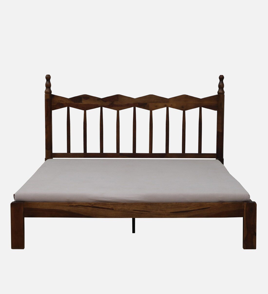 Superior Solid Wood Bed Without Storage By Classic Wood - Image 7