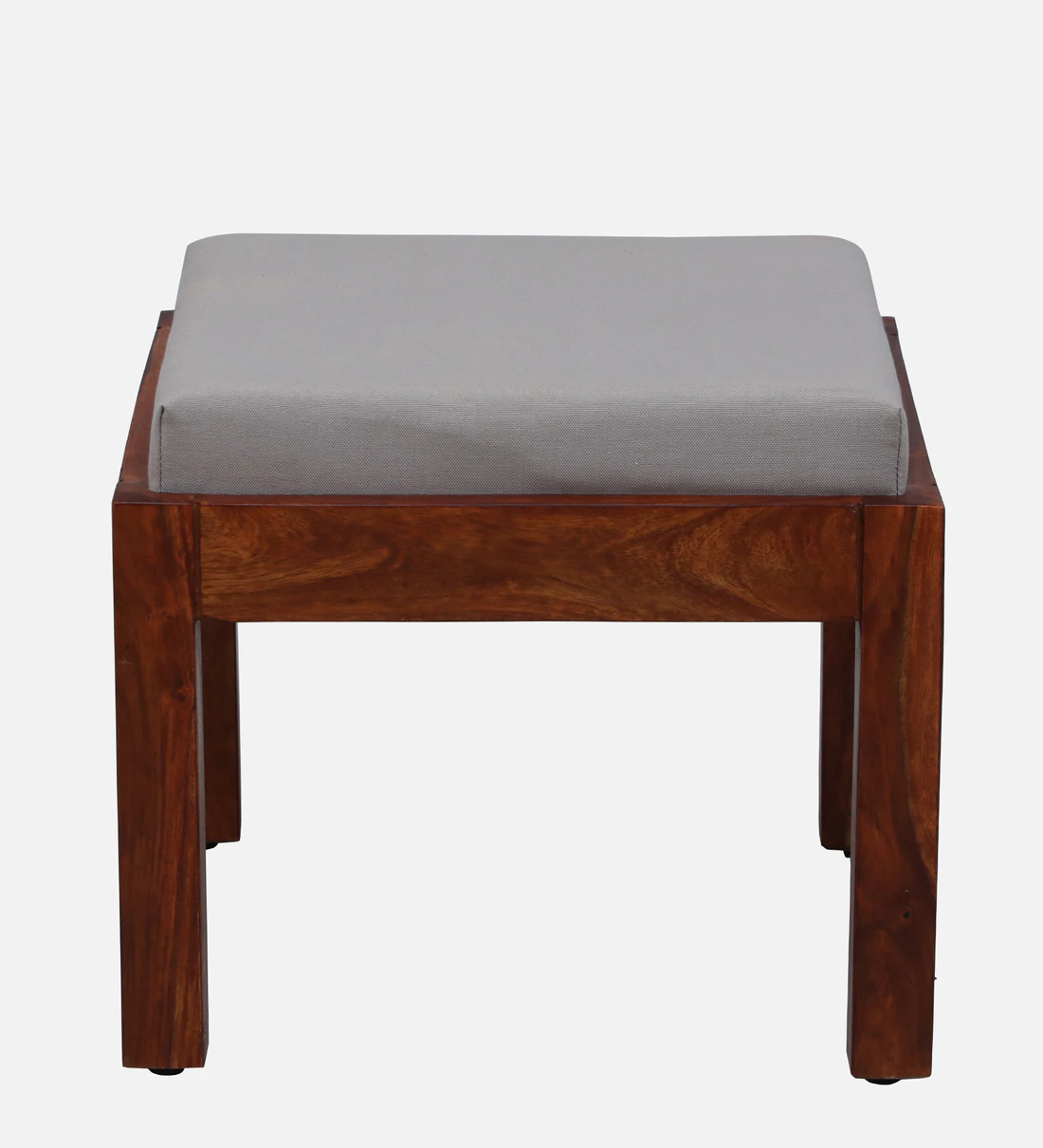 Comfortable Nesting Coffee Table Sheesham Wood With Cushioned Stools - Image 10