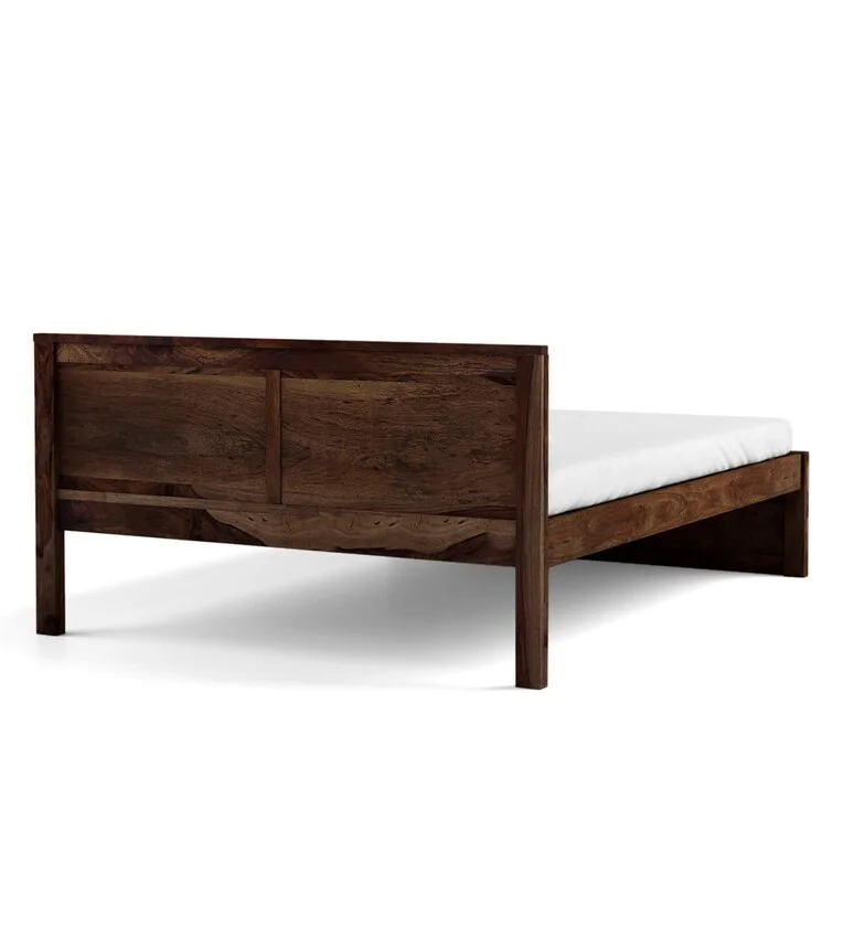 Durable Solid Wood Bed Without Storage By Classic Wood - Image 5