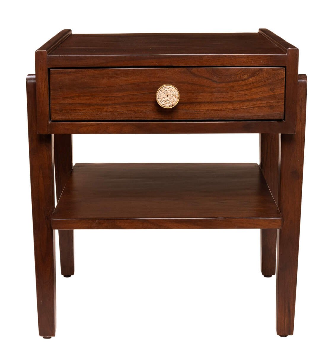 Side Table for Bedroom Solid Wood Compact Design By Classic Wood - Image 5