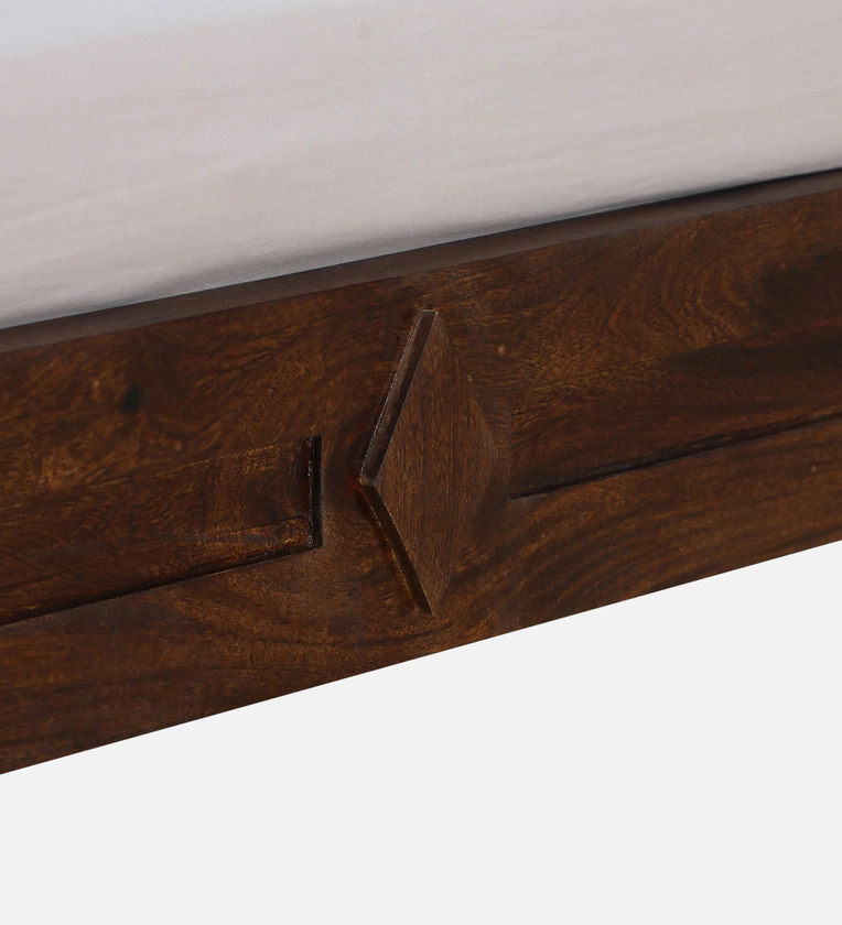 Beautiful Sheesham Wood Bed Without Storage By Classic Wood - Image 9