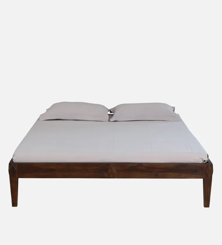Beautiful Sheesham Wood Bed Without Storage By Classic Wood - Image 5