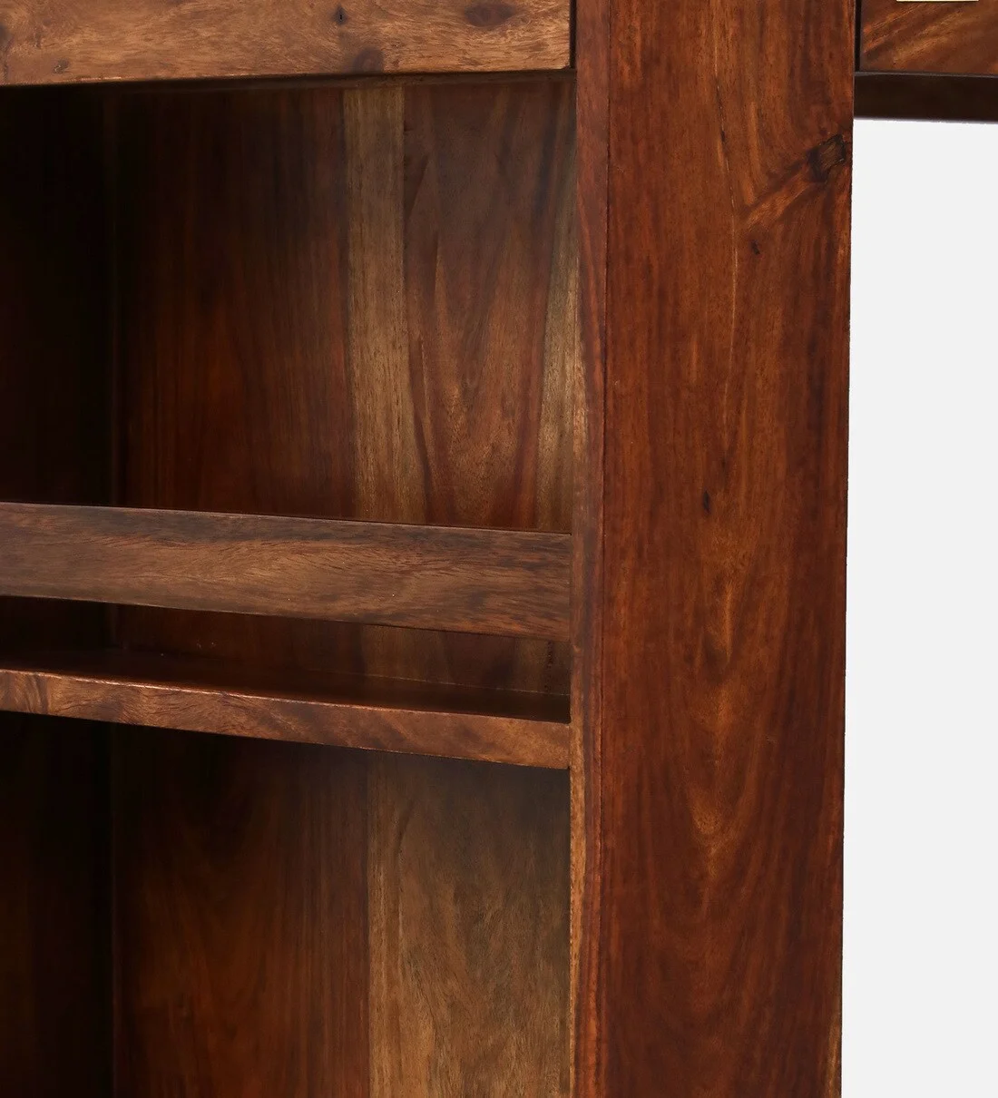 Monarch Bar Table Set With 2 Grey Cushioned Stools By Classic Wood - Image 11