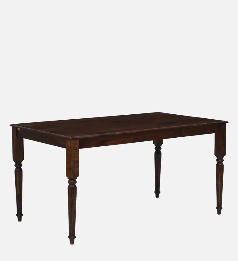 Classic Home Dining Set with Rectangular Table and Four Upholstered Chairs - Image 10