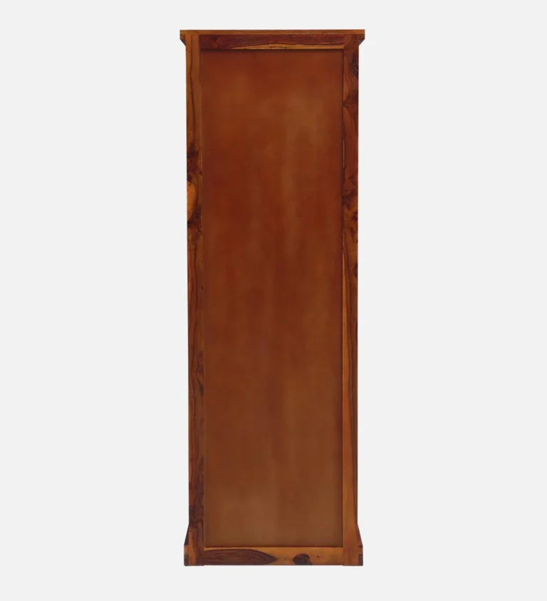 Stylish Sheesham Wood Bookcase with Smooth Finish and Elegant Structure - Image 5