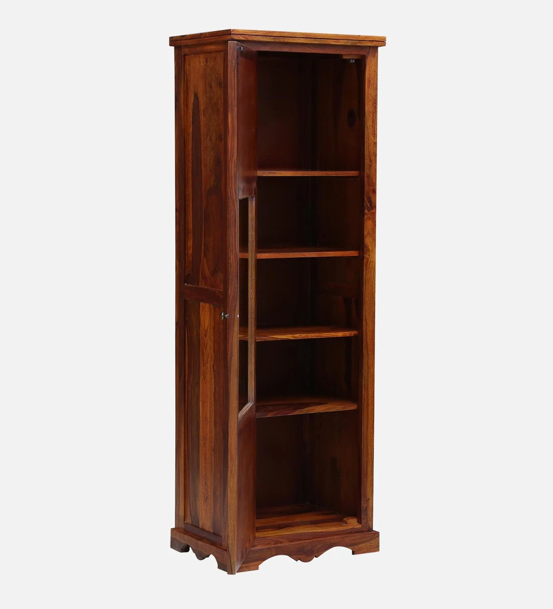 Stylish Sheesham Wood Bookcase with Smooth Finish and Elegant Structure - Image 6