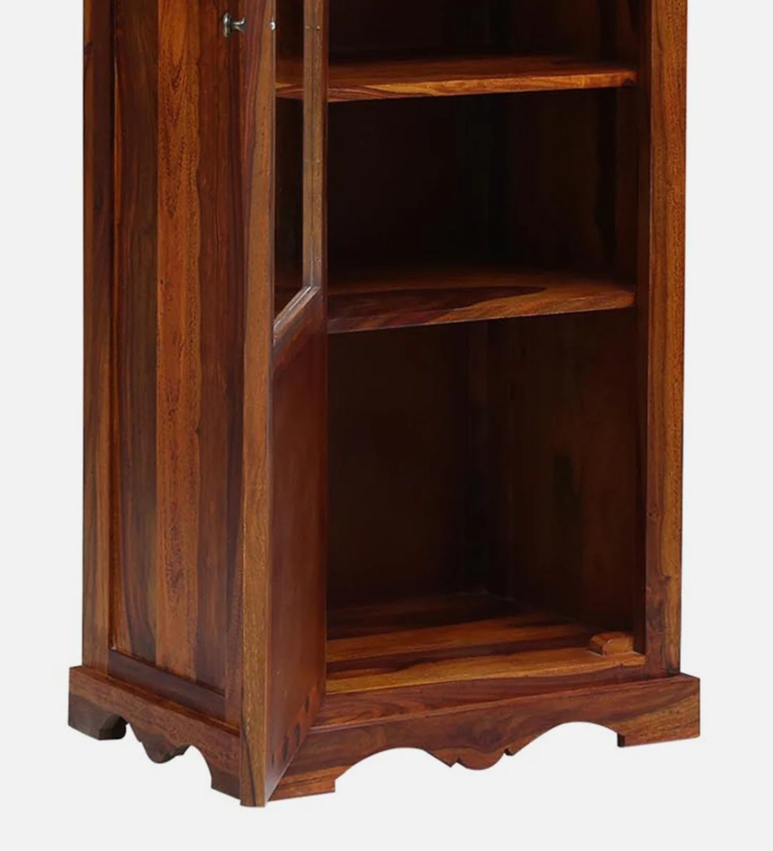 Stylish Sheesham Wood Bookcase with Smooth Finish and Elegant Structure - Image 11