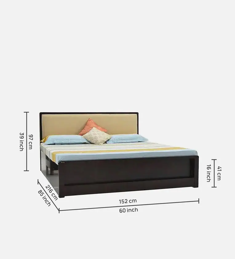 Maison Solid Wood Bed With Hydraulic Storage By Classic Wood - Image 3