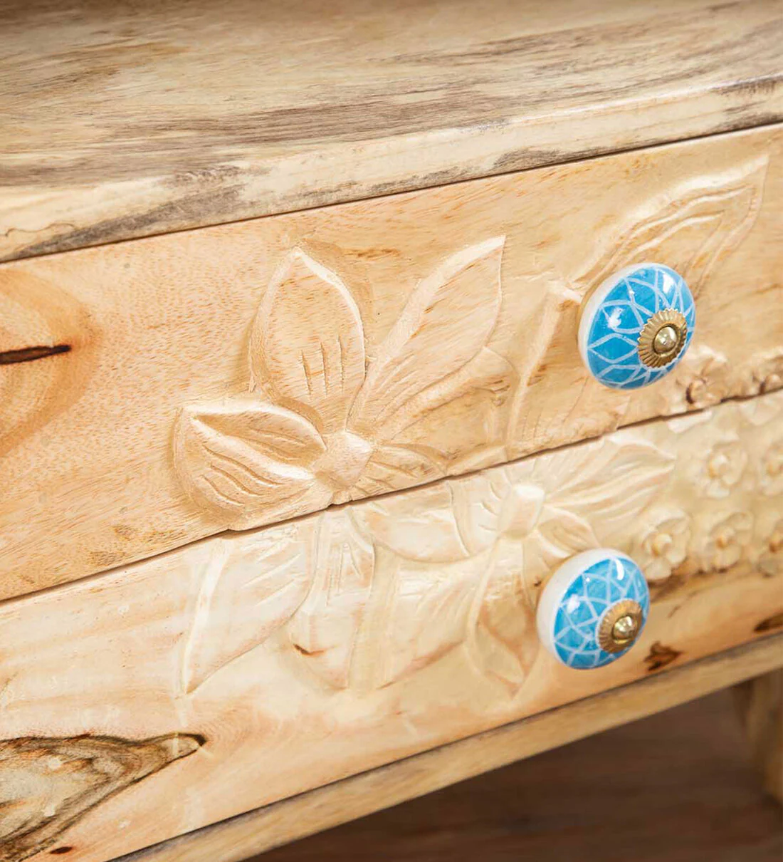 Syncify Bedside Table Solid Wood By Classic Wood - Image 5