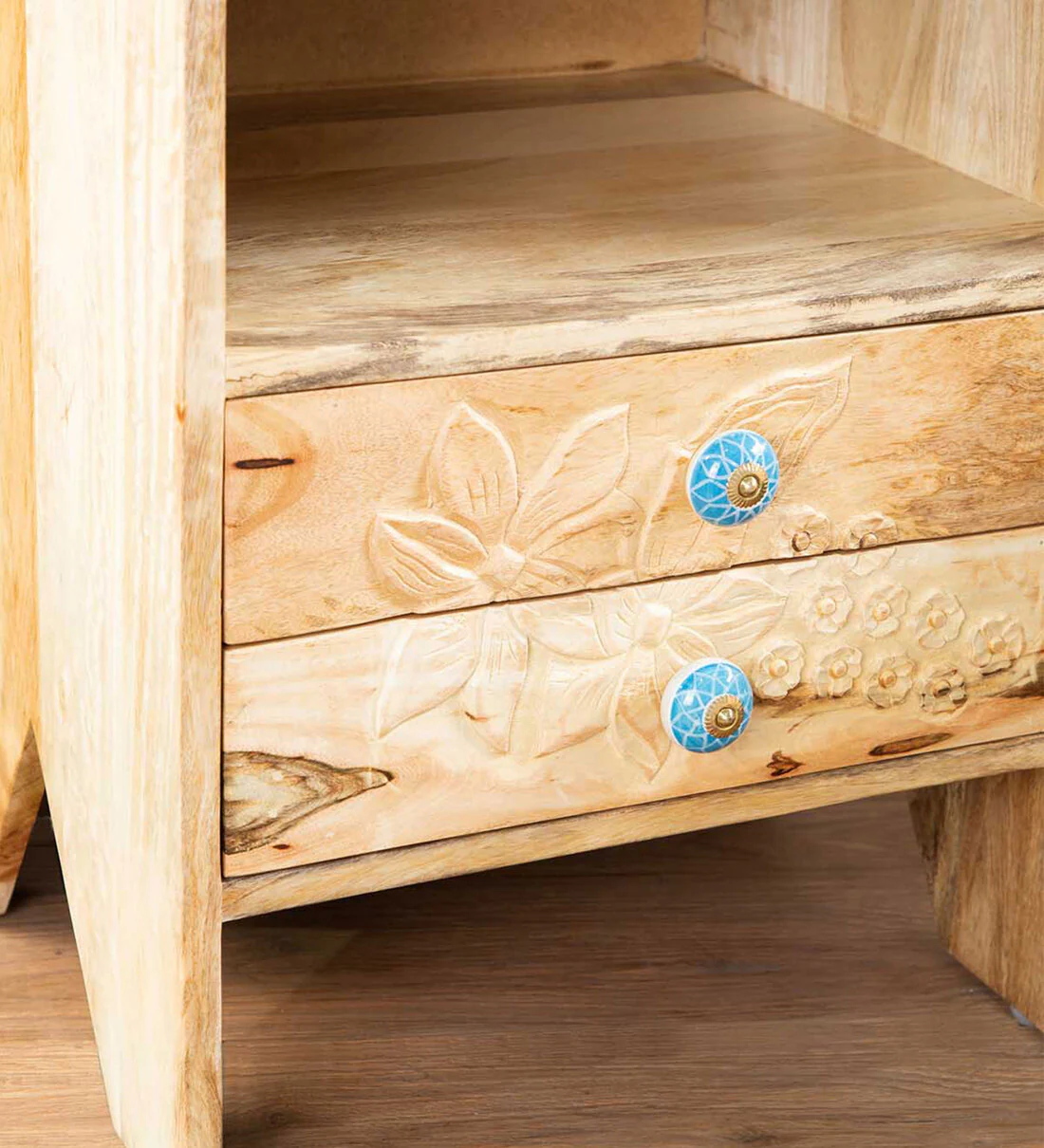 Syncify Bedside Table Solid Wood By Classic Wood - Image 6