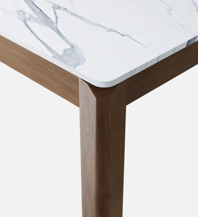 Elegant Solid Dining Set with Compact Table and Premium Backrest Seating Options - Image 12