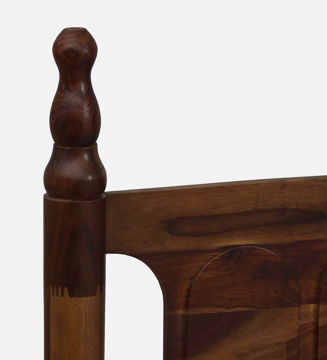 Modular Sheesham Wood Bed With Drawer Storage By Classic Wood - Image 11