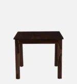 Heritage Solid Sheesham Wood 4 Seater Dining Table Set with Cushioned Chairs - Image 10