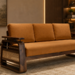 Chetan Sheesham Wood 3 Seater Sofa