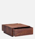 Acacia Live Edge Slab Coffee Table with Iron Hairpin Legs - Image 3