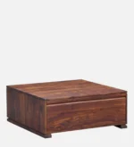 Acacia Live Edge Slab Coffee Table with Iron Hairpin Legs - Image 5
