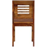 Dlvora Sheesham Wood 6 Seater Dining Set with Bench and Cushioned Chairs - Image 5