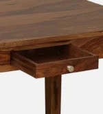 Aenvira Solid Sheesham Wood 4 Seater Dining Table Set in Elegant Natural Tone - Image 8