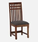 Alvora Wooden Dining Table in Pure Natural Finish with Elegant Design - Image 4