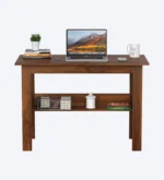 Anew Writing Table In Brown Maple Finish - Image 5