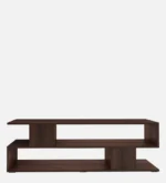 Aravali Premium Sheesham Wood Media Console In Earthy Brown Finish - Image 4