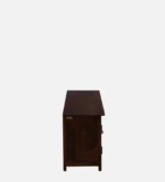 Ashford Sheesham Wood Media Console in Scratch Resistant Honey Oak Finish - Image 4