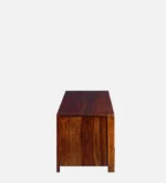 Ashford Sheesham Wood Media Console in Scratch Resistant Honey Oak Finish - Image 6