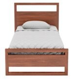 Ava Sheesham Wood Single Bed In Provincial Teak Finish with Trundle - Image 8