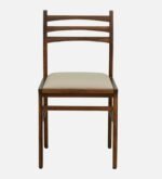 Balvona Solid Wood Dining Table in Earthy Natural Tone - Image 2