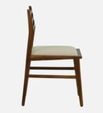 Balvona Solid Wood Dining Table in Earthy Natural Tone - Image 3