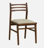 Balvona Solid Wood Dining Table in Earthy Natural Tone - Image 4
