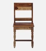Beltrix Solid Wood Dining Table in Raw Nature Tone - Image 2