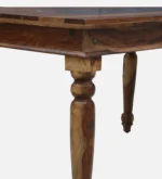 Beltrix Solid Wood Dining Table in Raw Nature Tone - Image 10