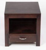 Benvique Elegant Wooden Bedroom Side Table - Image 8