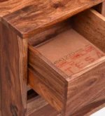 Blpine Natural Finish Bedside Table - Image 3