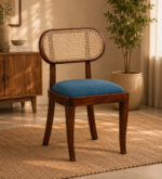 Book Sheesham Wood Dining Chair In Scratch Resistant Provincial Teak Finish