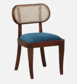 Book Sheesham Wood Dining Chair In Scratch Resistant Provincial Teak Finish - Image 4