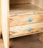 Borvella Premium Sheesham Wood Nightstand for Home Interiors - Image 3