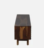 Brentwood Rubberwood TV Stand in Fade Resistant Natural Wenge Finish - Image 5