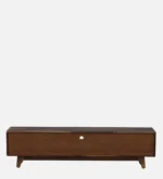 Brentwood Rubberwood TV Stand in Fade Resistant Natural Wenge Finish - Image 10